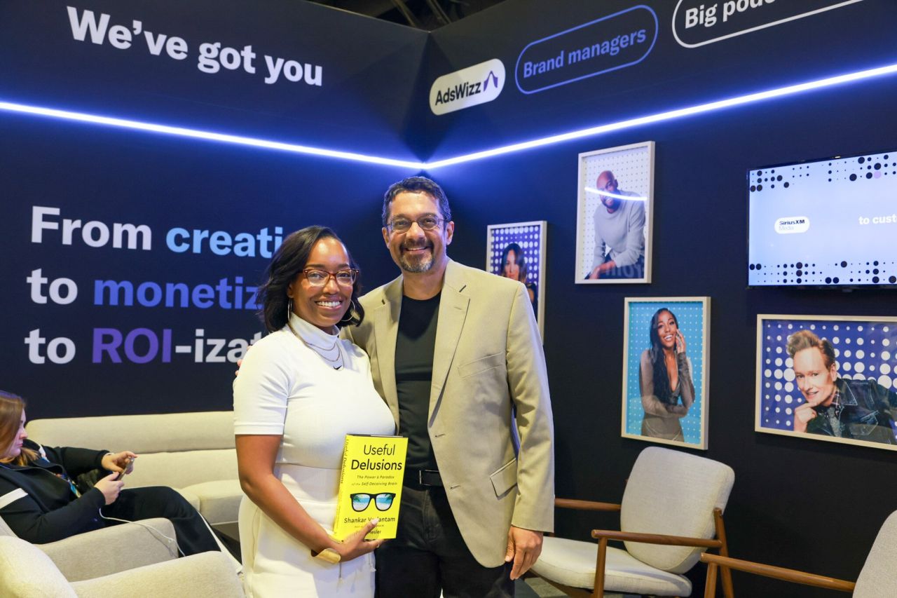 AdsWizz's Crystal Cameron and Author Shankar Vedantam